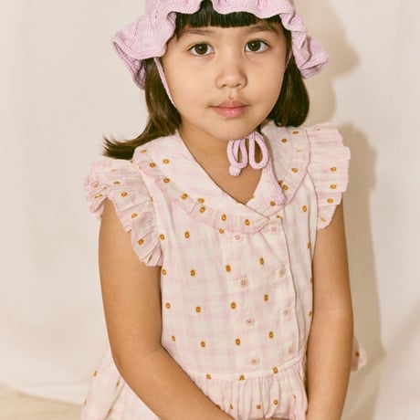 【Misha&Puff】 VOYAGE SHIRT (AZALEA BLOSSOM PLAID)