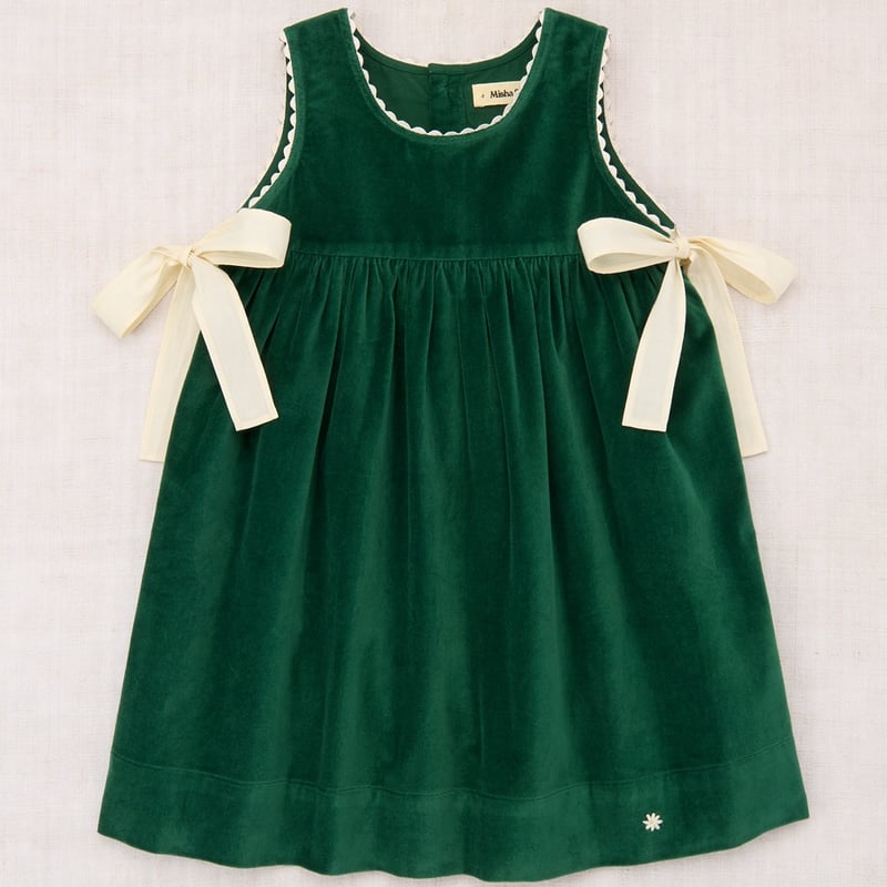 Misha&Puff】Velvet Esme Dress (Laurel) | MIK & CO