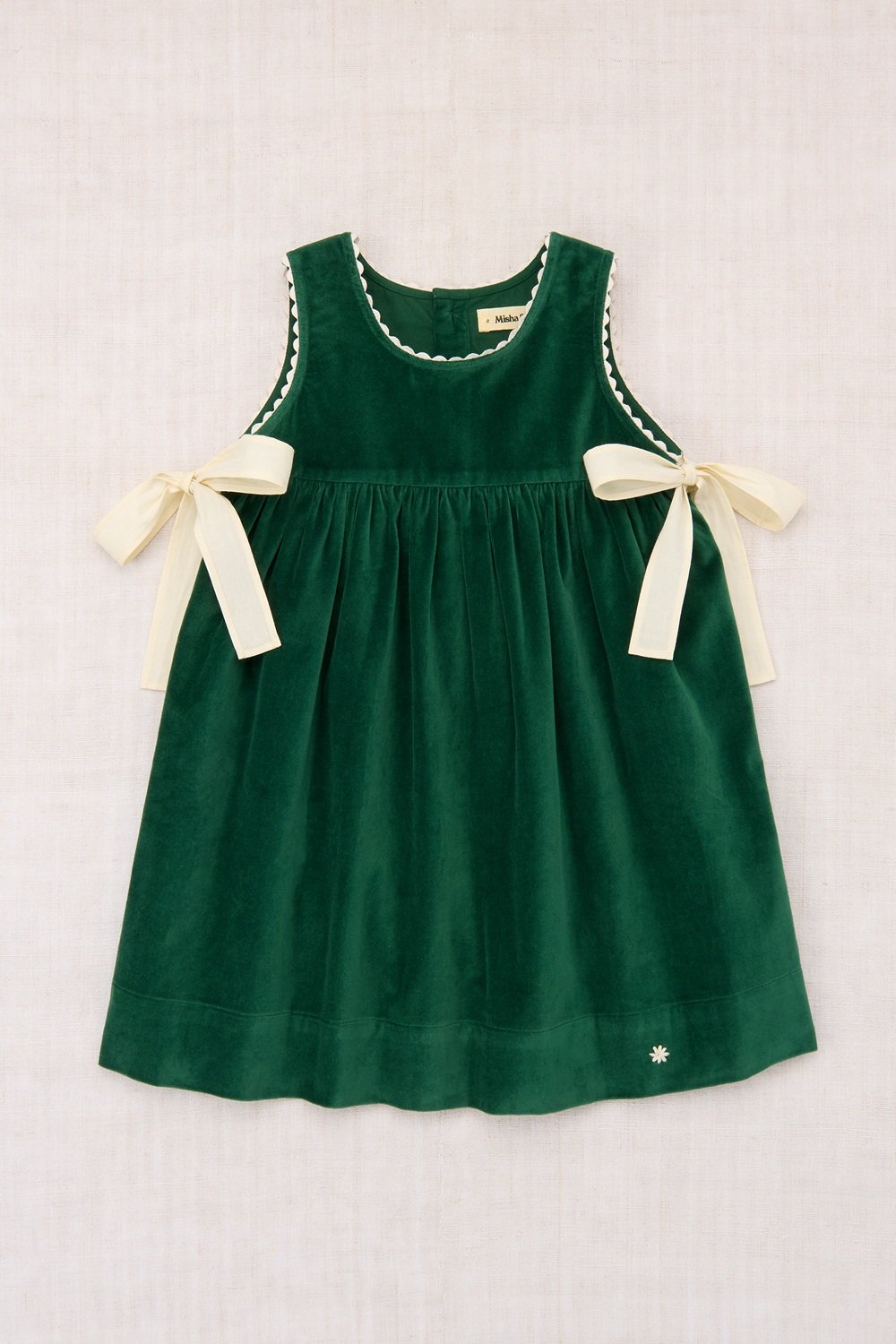 Misha&Puff】Velvet Esme Dress (Laurel) | MIK & CO