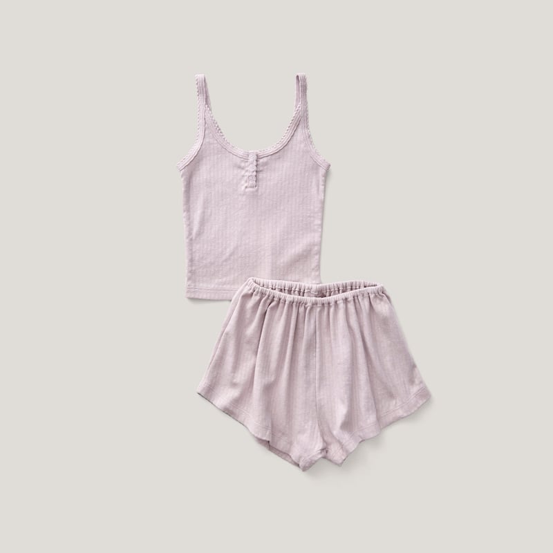 SOOR PLOOM 】Favorite Set, Seashell Pointelle (