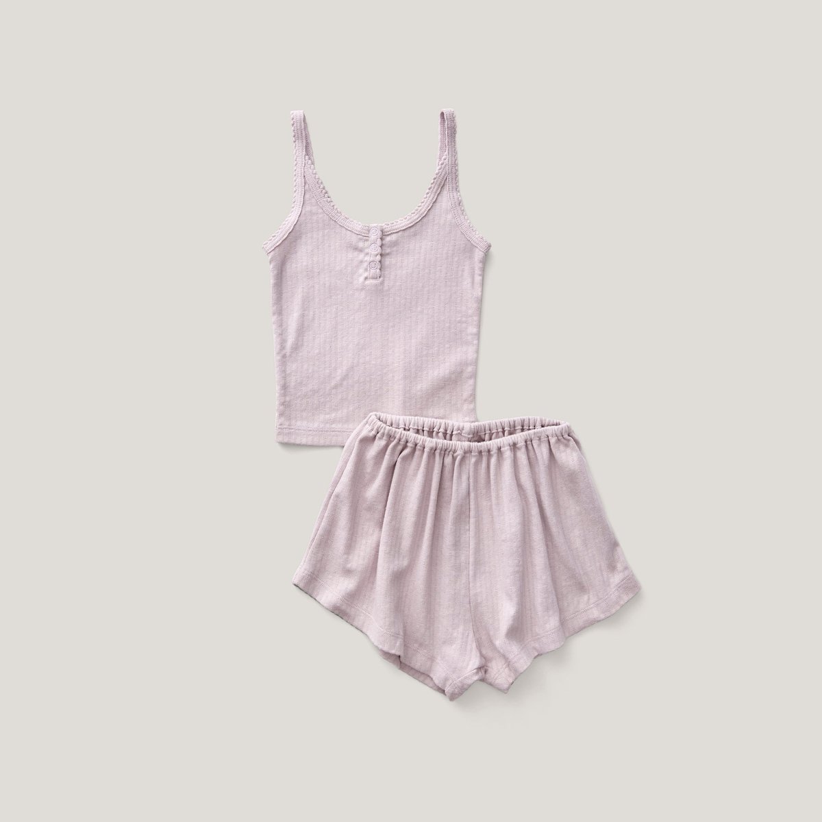 SOOR PLOOM 】Favorite Set, Seashell Pointelle (