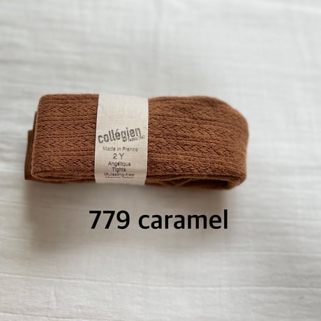 【Collegien】5993 Angélique - Pointelle Merino Wool Tights
