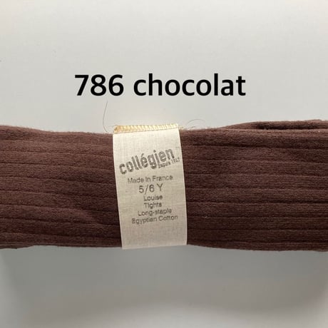 【Collegien】5990  Louise - Ribbed Tights