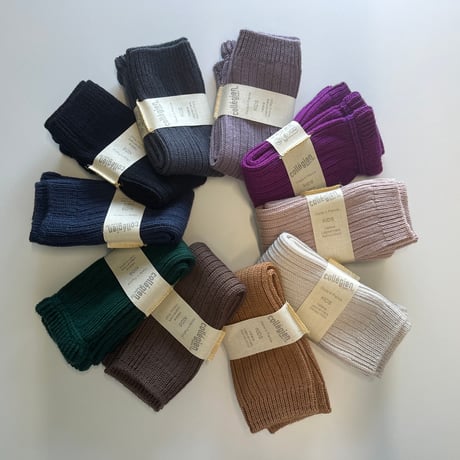 【 Collegien 】7803 Helène - Ribbed Merino Wool Leg Warmers