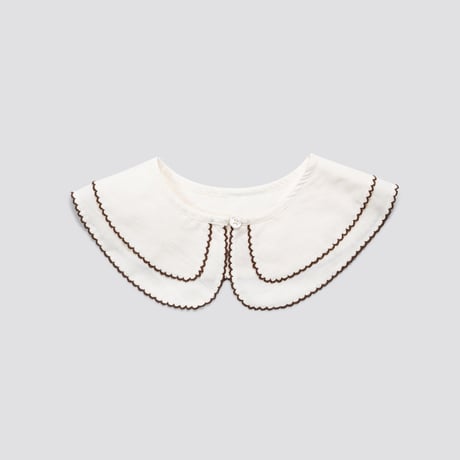 【 little cotton clothes 】Double Layer Collar