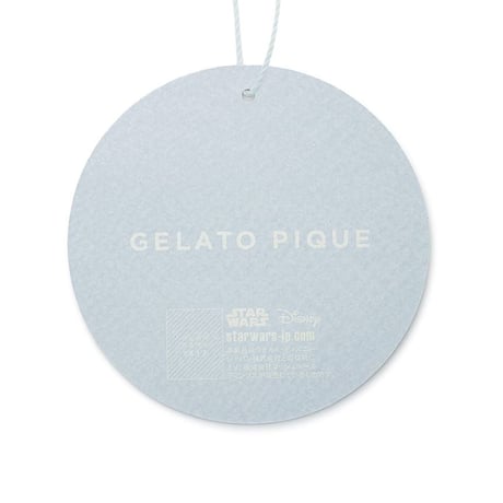 【 gelato pique 】STAR WARS　ベビー総柄半袖ロンパース　80サイズ　CRMクリーム/MNTミントブルー