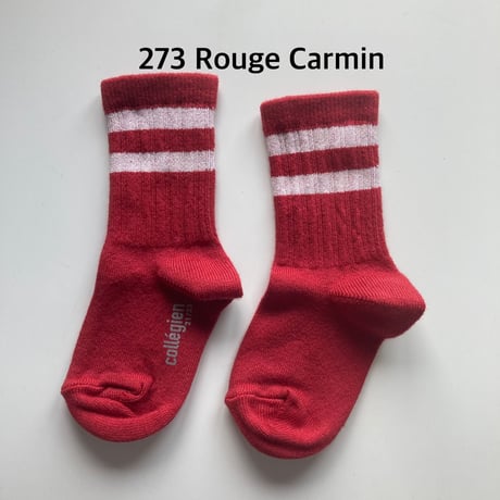 【collegien】8470 Nico - Ribbed Varsity Crew Socks