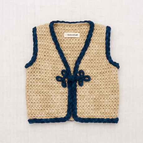【Misha&Puff】Braid Ashbury Vest/ Alabaster