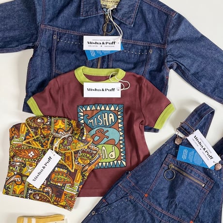 【Misha&Puff】Zip Overall-461 Indigo