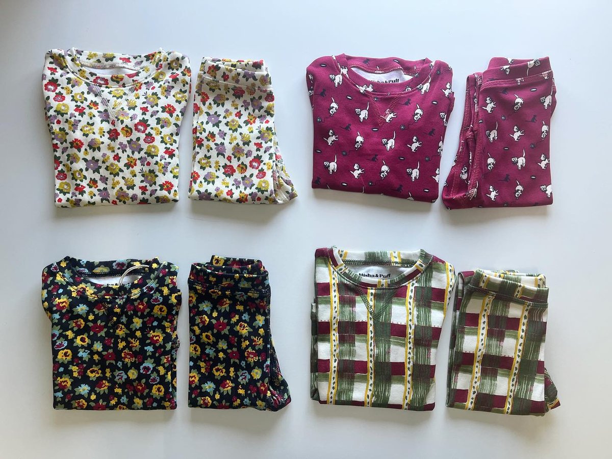 Misha&Puff】Pajama Set - MNPP1162-340 Leaf Wate