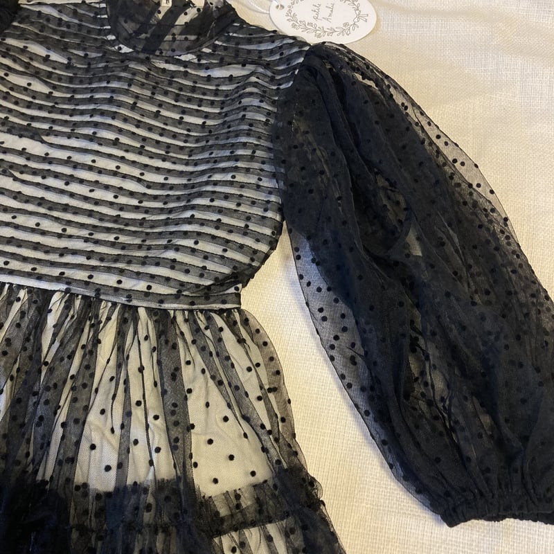 Petite amalie】Dotty Tulle Dress | MIK & CO