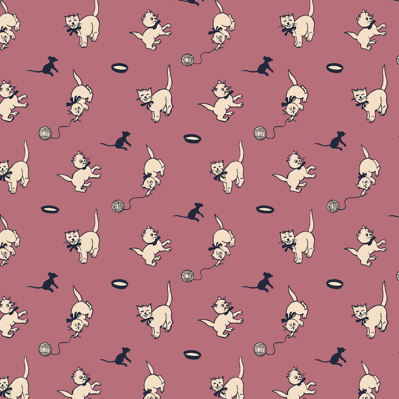 Misha & Puff ネコ&ネズミ　ロンパース Misha & Puff ネコ&ネズミ ロンパース