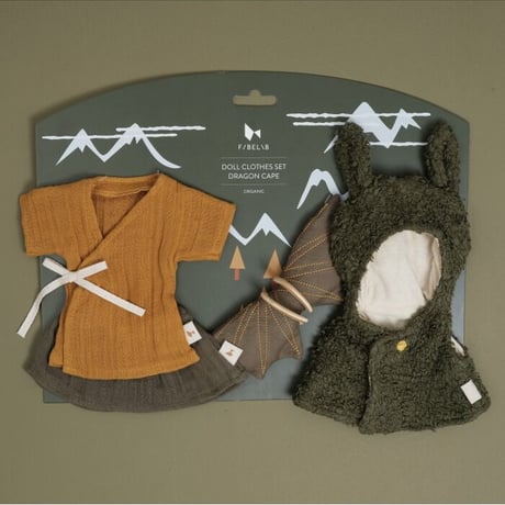 【 Fabelab 】Doll Clothes set - Dragon cape