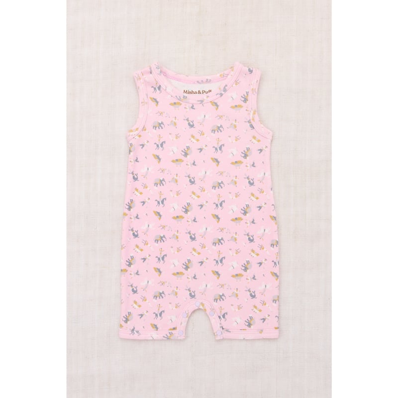 Misha&Puff】BABY TANK ROMPER (AURA CIRCUS) | MI