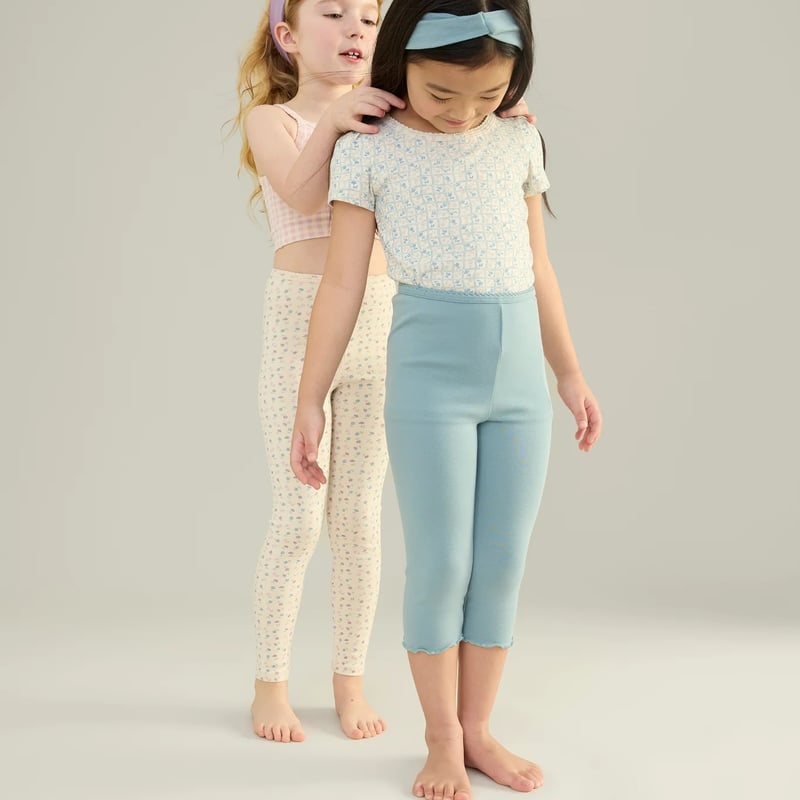 last 1 【 SOOR PLOOM 】Capri Legging, Azul | MIK