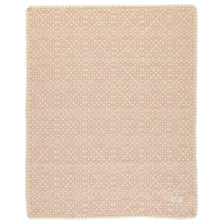【Bebe Organic】Crochet Blanket - Crochet Faded Rose