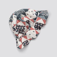 【 little cotton clothes 】Scalloped Hat Patchwork Floral