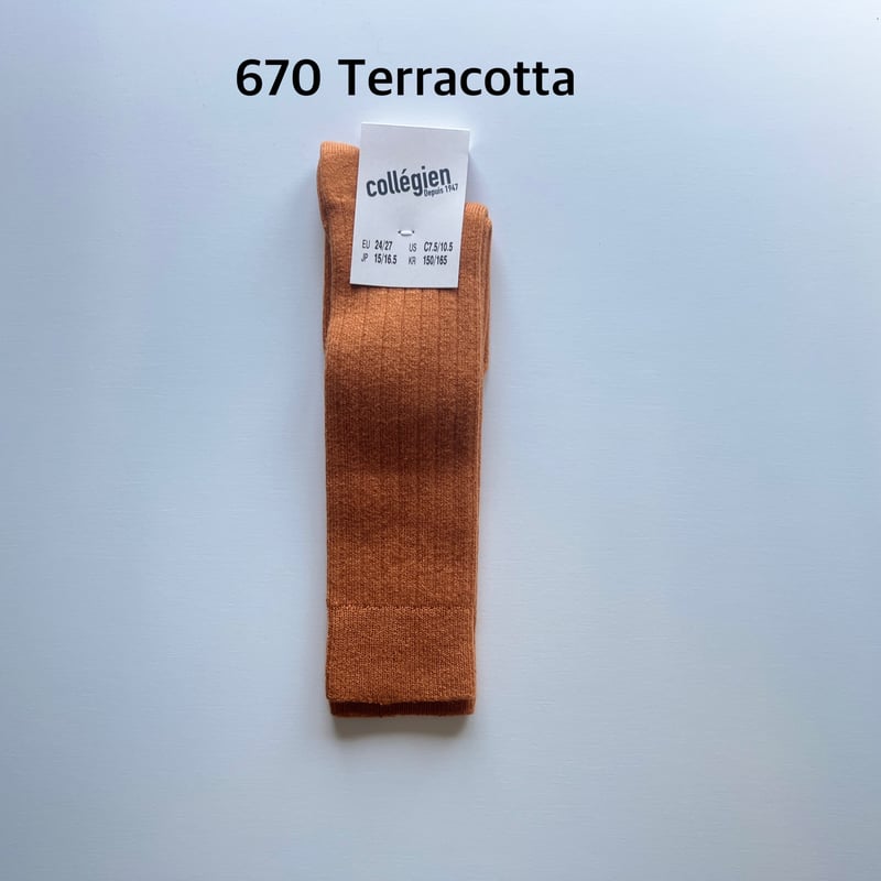 collegien】2950 La Haute Ribbed High Socks | MI
