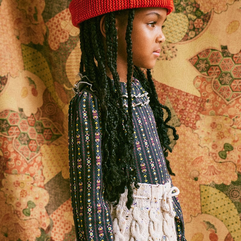 Misha&Puff】Cable Skating Skirt-112 Iris Confet Misha&Puff】Cable Skating Skirt-112 Iris Confet
