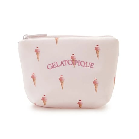 【 gelato pique 】 PWGB262633  ｿﾙﾍﾞﾎﾟｰﾁﾃｨｯｼｭﾎﾟｰﾁ PNK