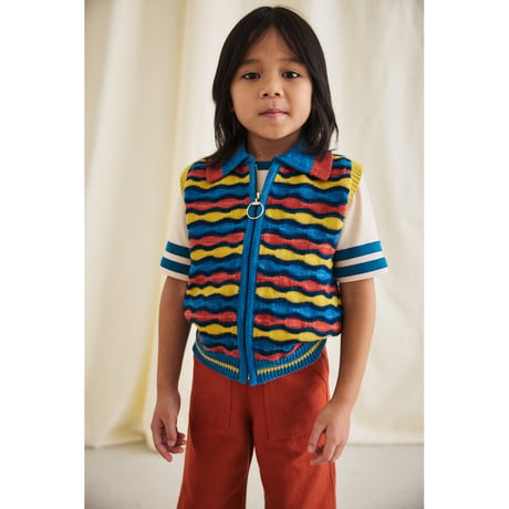 【Misha&Puff】Benny Gilet/ Prussian Blue（5y）
