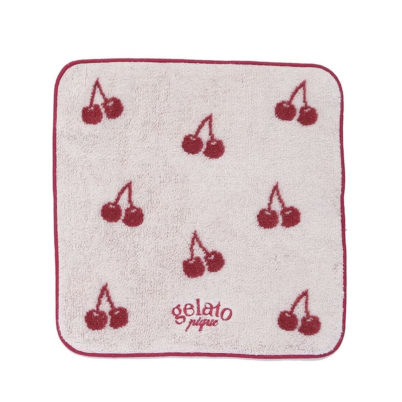 gelato pique 】 PWGG262512 ﾁｪﾘｰﾊﾝﾄﾞﾀｵﾙ RED | M