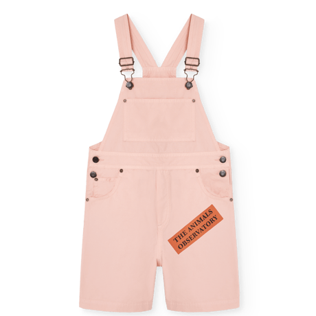 【The Animals Observatory】 DUNGAREES - SOFT PINK