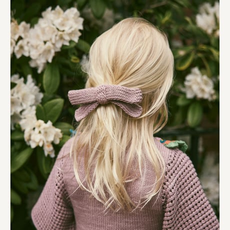 【Misha&Puff】Crochet Joya Dress/ Plum Petal
