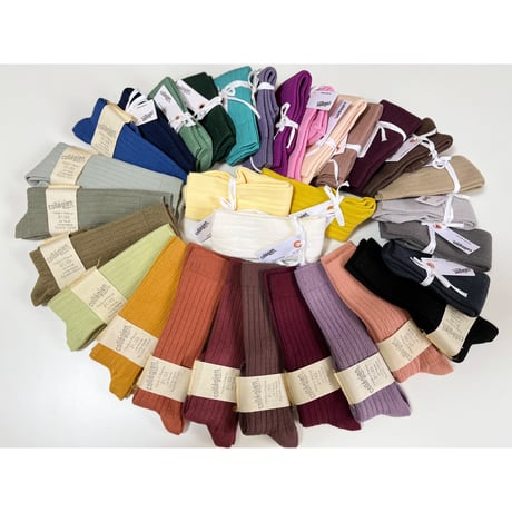 【collegien】2950 La Haute Ribbed High Socks