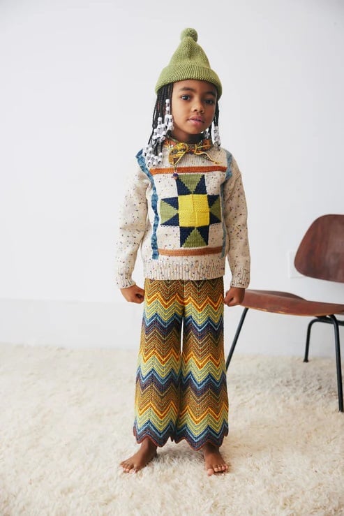 Misha&Puff】Nova Quilt Pullover-112 Iris Confet Misha&Puff】Nova Quilt Pullover-112 Iris Confet