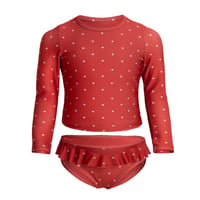 【 Jamie kay 】 JKGO262099 ｽｲﾑ上下ｾｯﾄ Mon Amour Red （size 80~120）