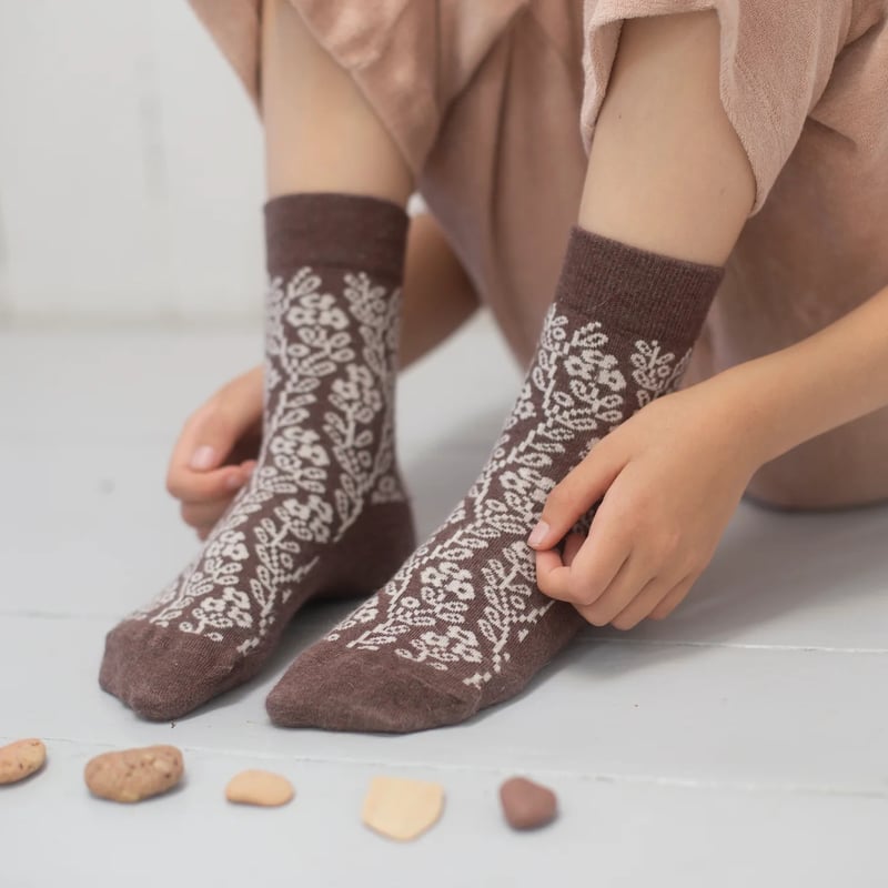 SOOR PLOOM 】Mixed Sock Set, Prune | MIK & CO
