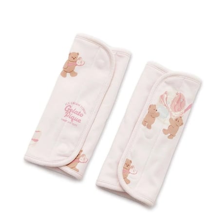 【 gelato pique 】 PBGG262526 BABYｱｲｽﾍﾞｱ柄ｻｯｷﾝｸﾞﾊﾟｯﾄﾞ CRM