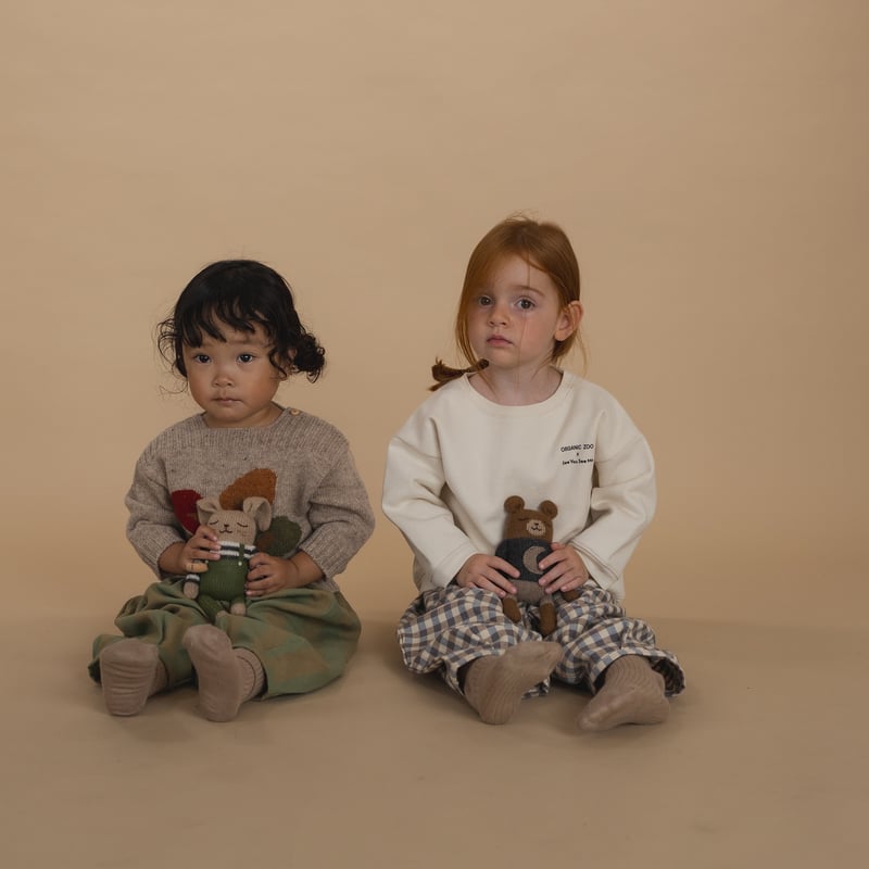 organiczoo】 Shoreline Gingham Lodge Pants | MI