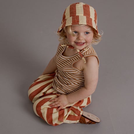 【organic zoo】 Tomato Stripes Resort Pants