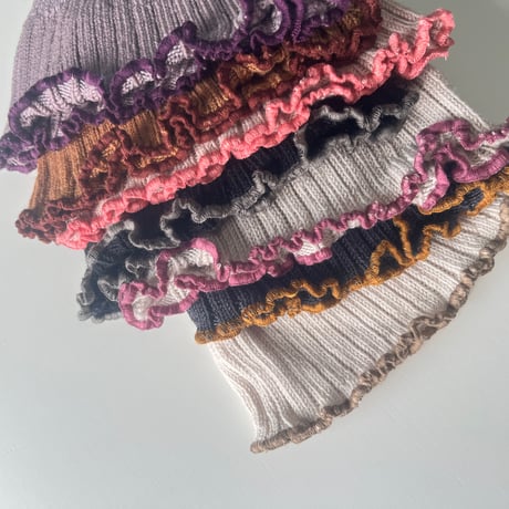 【 Collegien 】8510 Virginie - Ribbed Merino Wool Neck Warmer