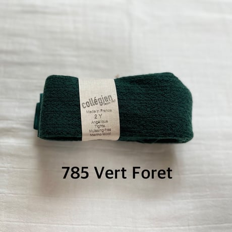 【Collegien】5993 Angélique - Pointelle Merino Wool Tights