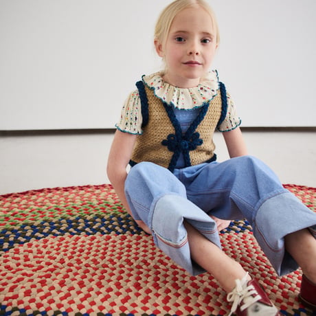 【Misha&Puff】Braid Ashbury Vest/ Alabaster