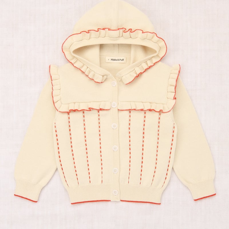 Misha&Puff】Kids Cotswolds Hooded Cardigan/ Str