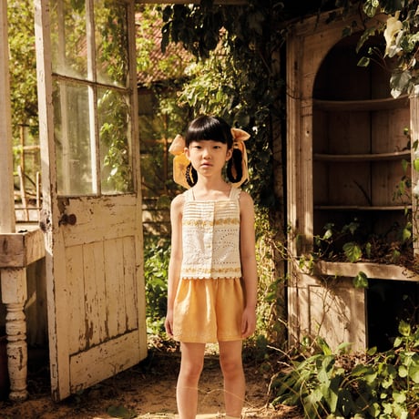 【 Apolina 】 ROSALIE SUNTOP - CREAM