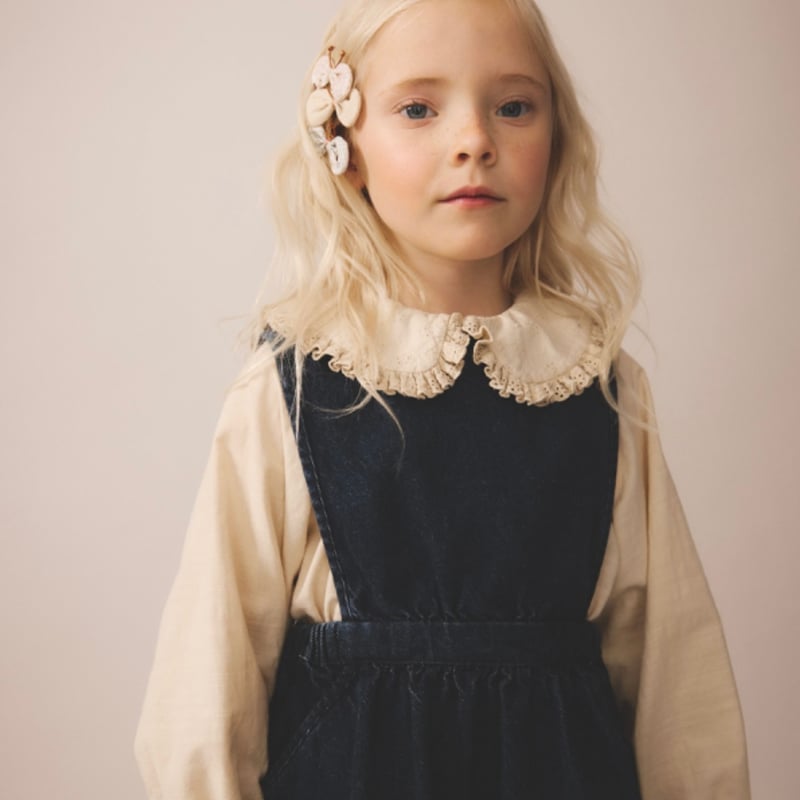 【soor ploom】Tippi Pinafore  eco wash 5y Tippi Pinafore, Eco Wash – Soor Ploom