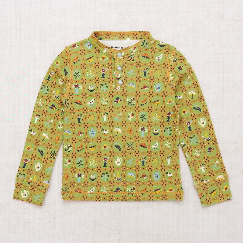 misha&puff□LONG SLEEVE VINTAGE HENLEY