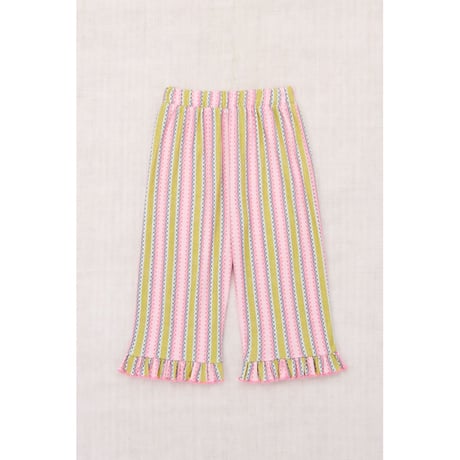 【Misha&Puff】 RUFFLE PEDAL PUSHER (AURA VAQUERO STRIPE)