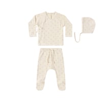 【Quincy Mae】TAKE HOME SET || MAUVE DITSY