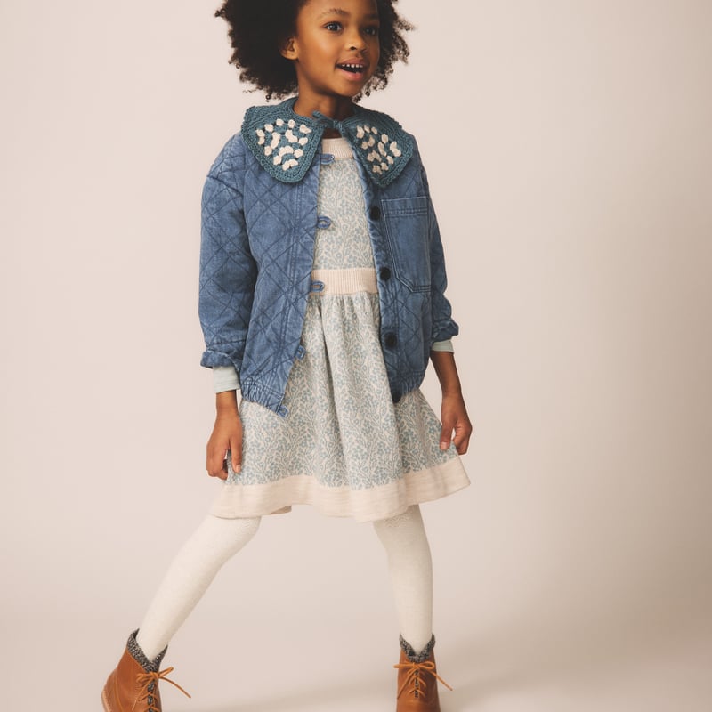 SOOR PLOOM ポケットドレス 92cm 2y SOOR PLOOM / TIPPI PINAFORE - ECO WASH | hi heidi