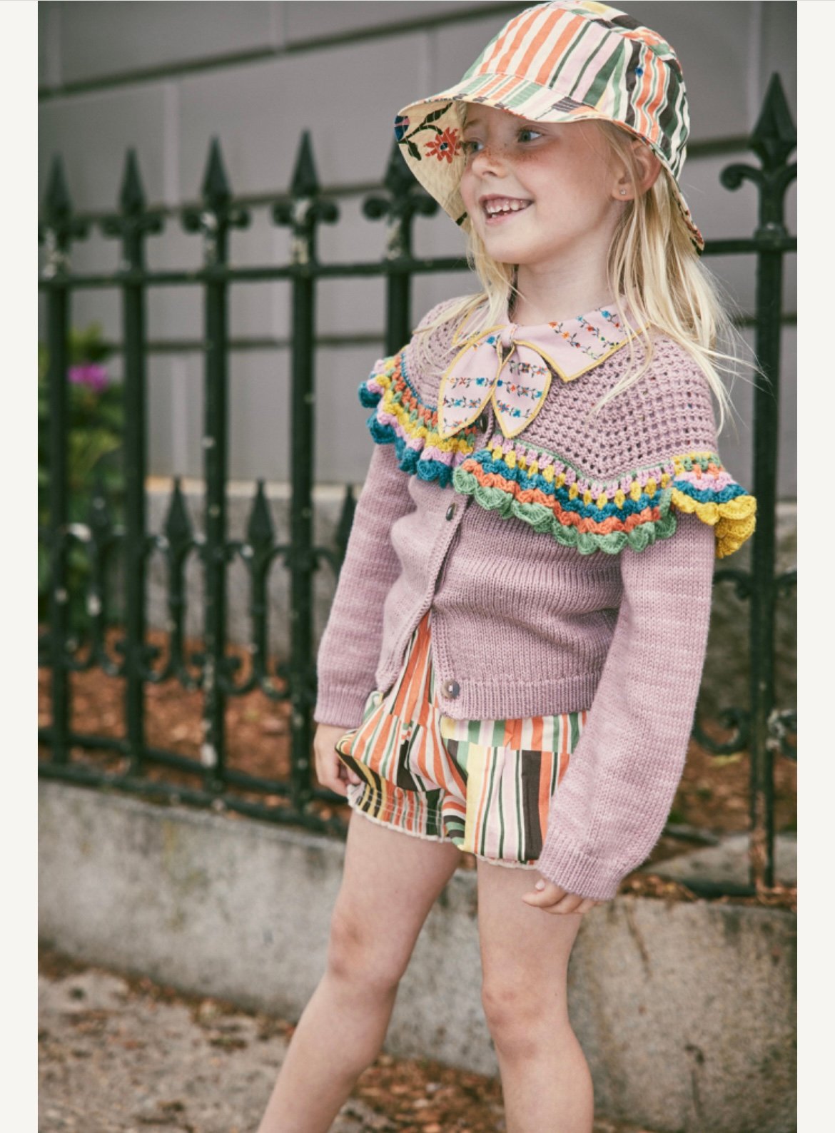 Misha&Puff☆Crochet Joya Dress☆6y Crochet Dress | Girls Crochet Dress | Misha & Puff