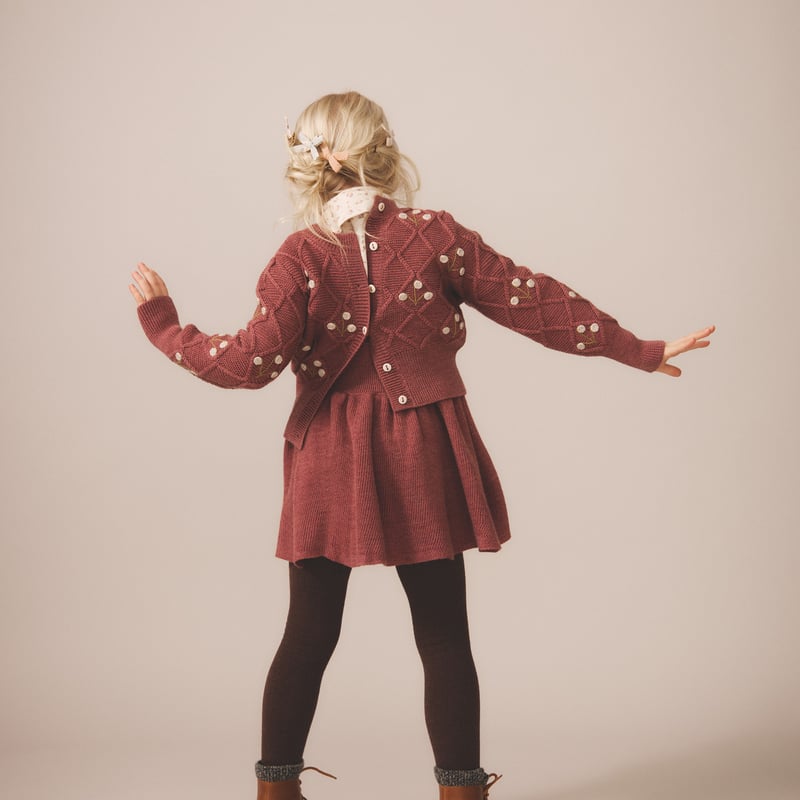 SOOR PLOOM 】Sage Pinafore-Cherry | MIK & CO