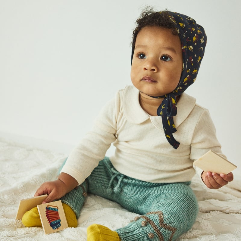 Misha & Puff ベビー　スノー　レギンス Misha&Puff】Baby Zig Zag Snowy Day Legging (Sag