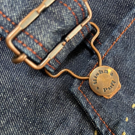 【Misha&Puff】Zip Overall-461 Indigo