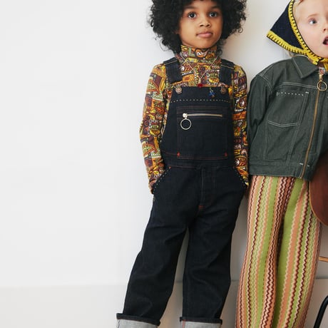 【Misha&Puff】Zip Overall-461 Indigo